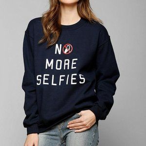 URBAN OUTFITTERS REASONS NO MORE SELFIES HOODIE